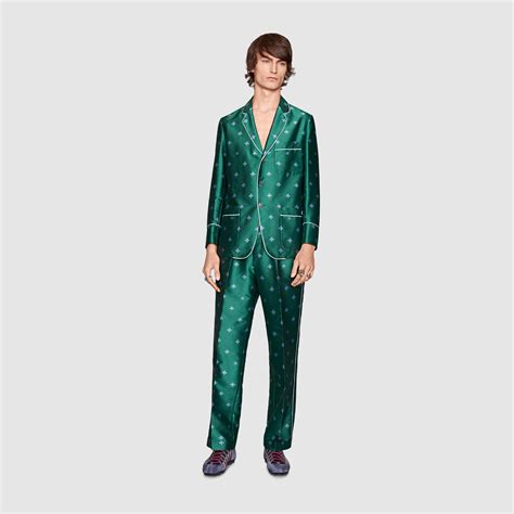 gucci silk pajamas men's